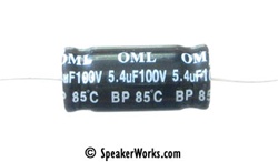 Capacitor Electrolytic: 5.4uF, 100V