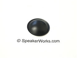 Black Poly Speaker Dust Cap