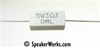 Resistor 3 ohm, 5W wire-wound