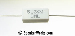 Resistor 3 ohm, 5W wire-wound