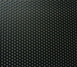 10 Piece Case Perforated Steel Powder Coated Black