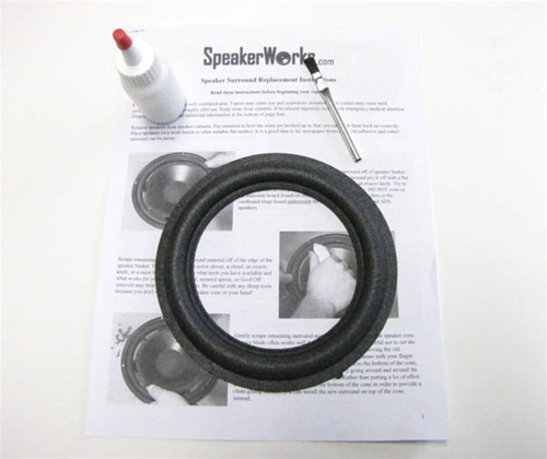 6 JBL Car Audio Speaker Repair Kit For Replacing Foam Surrounds 