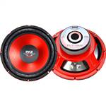 Pyle PLW-10RD 10" Red Label Series High Performance Subwoofer - 600W Max /ea