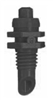 Hexagon Jet Base 10-32 UNF Thread 0.03" Black