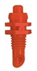 Hexagon Jet Base 10-32 UNF Thread 0.06" Red