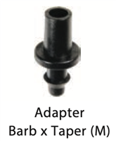 Adapter 4.5mm Barb x Taper #6 (M)