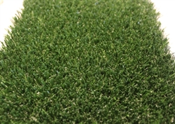 Green Grass Artificial Turf Dog Run