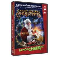 AtmosFX Night Before Christmas Christmas Digital Decorations DVD