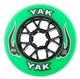 100mm x 88a YAK Toro High Performance Polyurethane Inline Race Wheel, 8 wheels