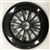 125mm x 85a Yak Noir Polyurethane Scooter/Inline Race Wheel, 4 wheels