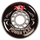 76mm x 84a Kryptonics Power Play, 8 Wheels. Highest rebound. Polyurethane. Highest performance. Durable. Poured in U.S. With handy dandy bearing pusher shown.