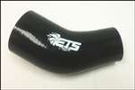 ETS 2.5" - 3" 45 Degree Black Silicone Coupler