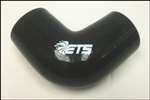 ETS 3.5" 90 Degree Black Silicone Coupler
