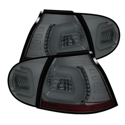 Spyder Auto Volkswagen Golf 2006-2009 LED Tail Lights w/ LED Turn Signal 5073785