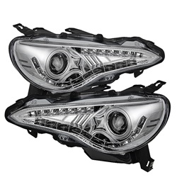 Spyder Auto Scion FR-S 2012-2014 DRL LED Projector Headlights 5075406