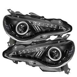 Spyder Auto Scion FR-S 2012-2014 DRL LED Projector Headlights 5075413