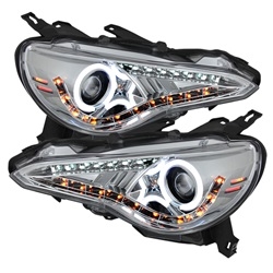 Spyder Auto Subaru BRZ 2012-2014 CCFL Halo DRL Projector Headlights 5075437