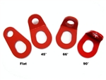 Rennline Tie Downs (set of 2) - 66* Red E04-66-red