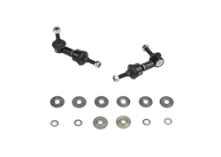 Whiteline Front Sway Bar Link Assembly Heavy Duty Adjustable Steel Ball Nissan 240SX 1995-1998 KLC107