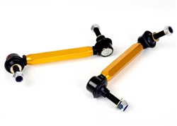 Whiteline Rear Sway Bar Link Assembly Heavy Duty Adjustable Steel Ball Nissan GT-R 2009-2012 KLC173