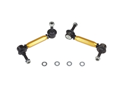 Whiteline Rear Sway Bar Link Assembly Heavy Duty Adjustable Steel Ball Mitsubishi Lancer 2008 KLC174