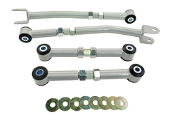 Whiteline Rear Control Arm Complete Lower Front & Rear Arm Assembly (Camber/Toe Correction) Subaru Outback 2000-2003 KTA124