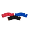 Mishimoto 2.5" 45 Degree Silicone Coupler, available in black, blue and red MMCP-2545