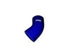 Torque Solution 45 Degree Silicone Elbow: 2.25" Blue Universal