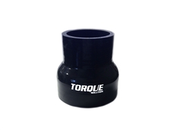 Torque Solution Transition Silicone Coupler: 2" to 2.75" Black Universal