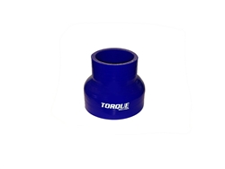 Torque Solution Transition Silicone Coupler: 2" to 2.75" Blue Universal