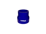 Torque Solution Transition Silicone Coupler: 2.5" to 3" Blue Universal