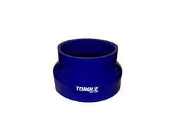 Torque Solution Transition Silicone Coupler: 4" to 5" Blue Universal