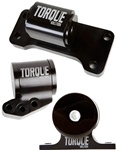 Torque Solution Billet aluminum 3 piece Engine Mount kit: Mitsubishi Evolution VII-IX 2001-2006