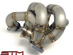 STM Evo 7/8/9 Forward Facing T3 Turbo Exhaust Manifold