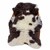 Cushy White w Brown Holland Sheepskin