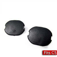 Pair of Floor Console Filler Plugs in Ebony/Black Factory Part no. 10247710 - SMC Performance and Auto Parts