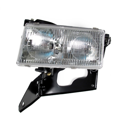 Driver Side (LH) Headlamp Assembly with Actuator Motor - USA/North America Factory Part nos. 19177350, 10351403 - SMC Performance and Auto Parts