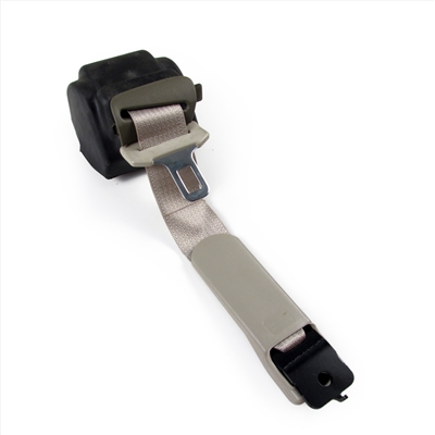 Shale Passenger Side Seat Belt with Retractor and Shale Lower Trim Ring Factory Part no. 10354127 - SMC Performance and Auto Parts