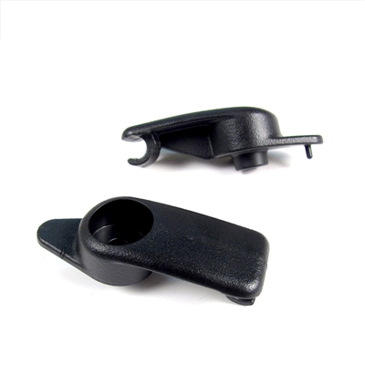 Pair of Sun Shade/Sun Visor Retainers in Black/Ebony Factory Part no. 10411051, 10403037 - SMC Performance and Auto Parts