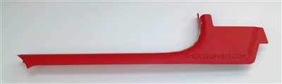 Red Driver Door Step Sill Plate for a 2000-2004 Chevrolet C5 Corvette - SMC Performance and Auto Parts