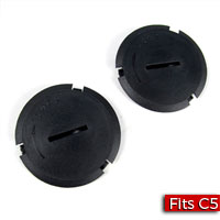 Capsule Headlight Trim Plug Factory Part nos. 10435410, 10417504, 10433272 - SMC Performance and Auto Parts