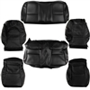 Complete Seat Cover kit for a 2012 Chevrolet Camaro Transformers Edition with the AMM, AY0, EAL, KA1, 01A, CTH, and AKQ Options - SMC Performance and Auto Parts