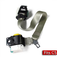 Shale Coupe Seat Belt with Shoulder Retractor Part no. 88956041, 88955165 - SMC Performance and Auto Parts