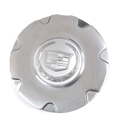Polished Wheel Center Cap for a 2004-2008 Cadillac XLR with 18" Wheels - SMC Performance and Auto Parts