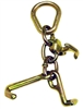 <h3>Forged Grade 70 Cluster w/ Mini J-hook, R-hook, and T-hook on Pear Link</h3>