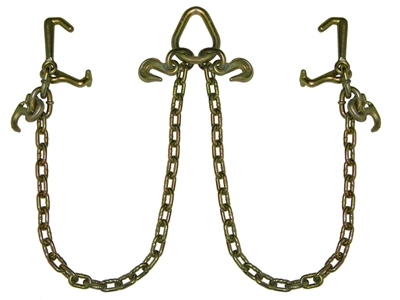<h3>V-Chain w/ Cluster (Mini J-Hook, R-Hook, and Hammerhead Hook)</h3>