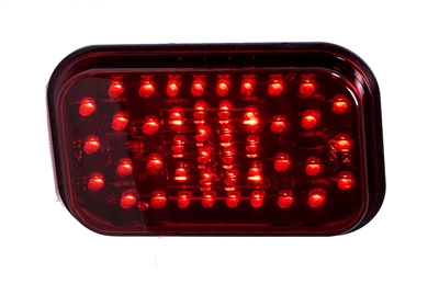 <h3> 5" Rectangle Red Light</h3>