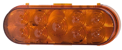 <h3> 6" Oval Amber Park/ Rear Turn</h3>