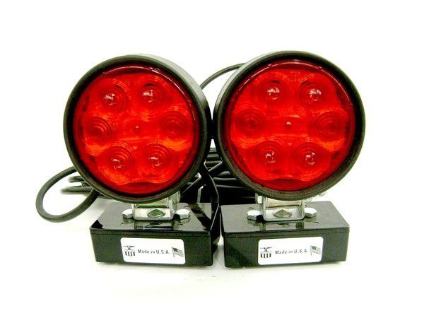 <h3>Rectangular-Magnet LED Tow Lights w/30 Foot Cord</h3>