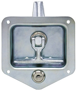 <h3> Single Latch Point Stainless Steel Folding T-Latch</h3>